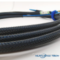 Cable de manga de tubería de red negra